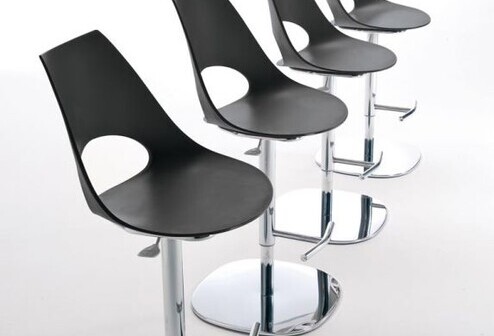 The chairs. The bar stool SHARK